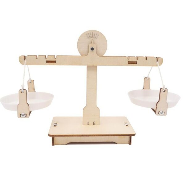 Educational Wooden Balancing Scale for School Work and Self Learning - Image 2