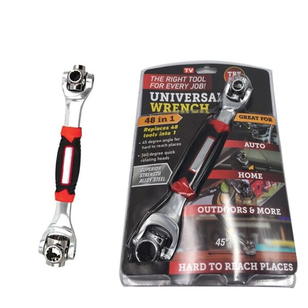 Wrench 48 Tools In One Socket Multifunctional Spanner - Image 5