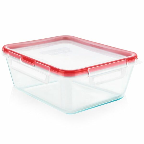 PYREX- FRESHLOCK 8C RECT W CLR PC